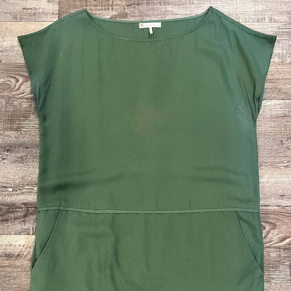 House of Harlow 1960 Sheath Drop Waist Dress with Pockets